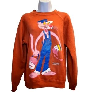 Vintage Pink Panther Sweater 1996 Womens Small